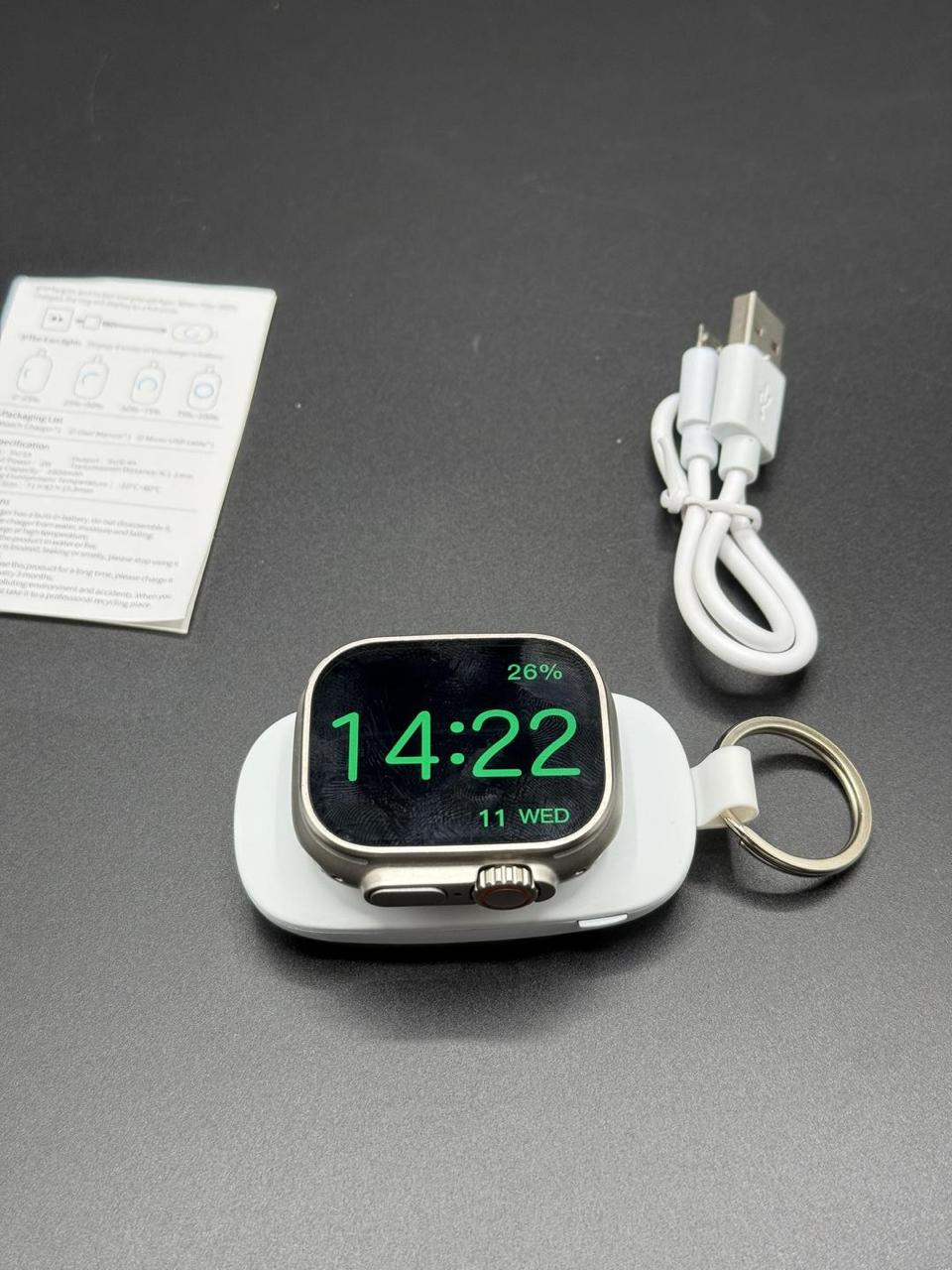 Keychain Watch Powerbank 1000mAh
