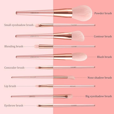 Sweet Beauty 07 PCs Makeup Brush Set | Complete Brush Kit for Professional and Beginner (Random Color)