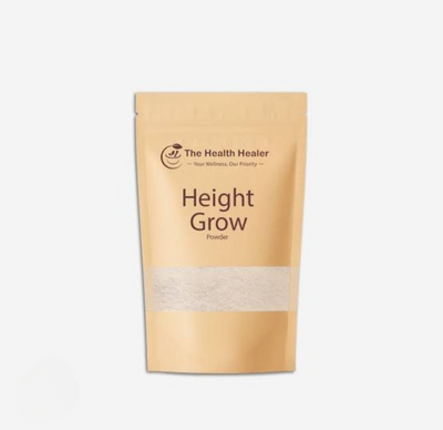 The Health Healer Height Grow Powder – 100% Natural Height Increase Supplement (60 Grams)